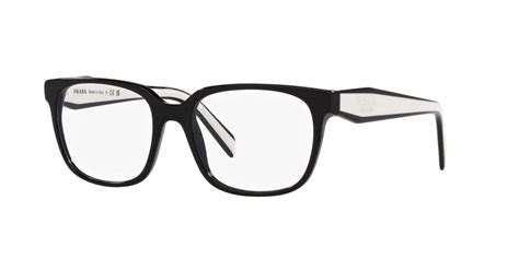 prada eyeglasses 0pr 17tv 1ab1o1 55|Prada PR 17ZV Eyeglasses .